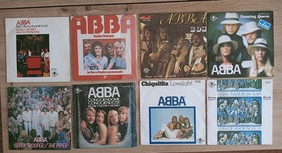 Abba 8 Singles Spain and Portugal