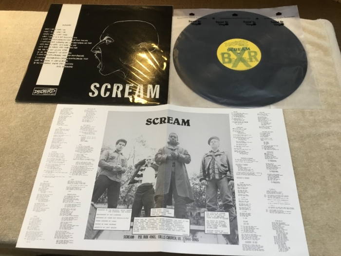Scream Still Screaming Dischord  9 Hardcore Punk LP