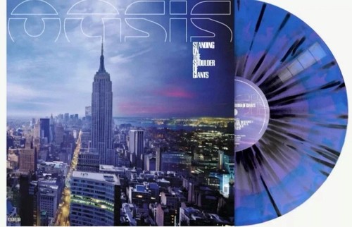 Oasis Standing On The Shoulder  Of Giants Splatter Vinyl LP Mint/Unplayed