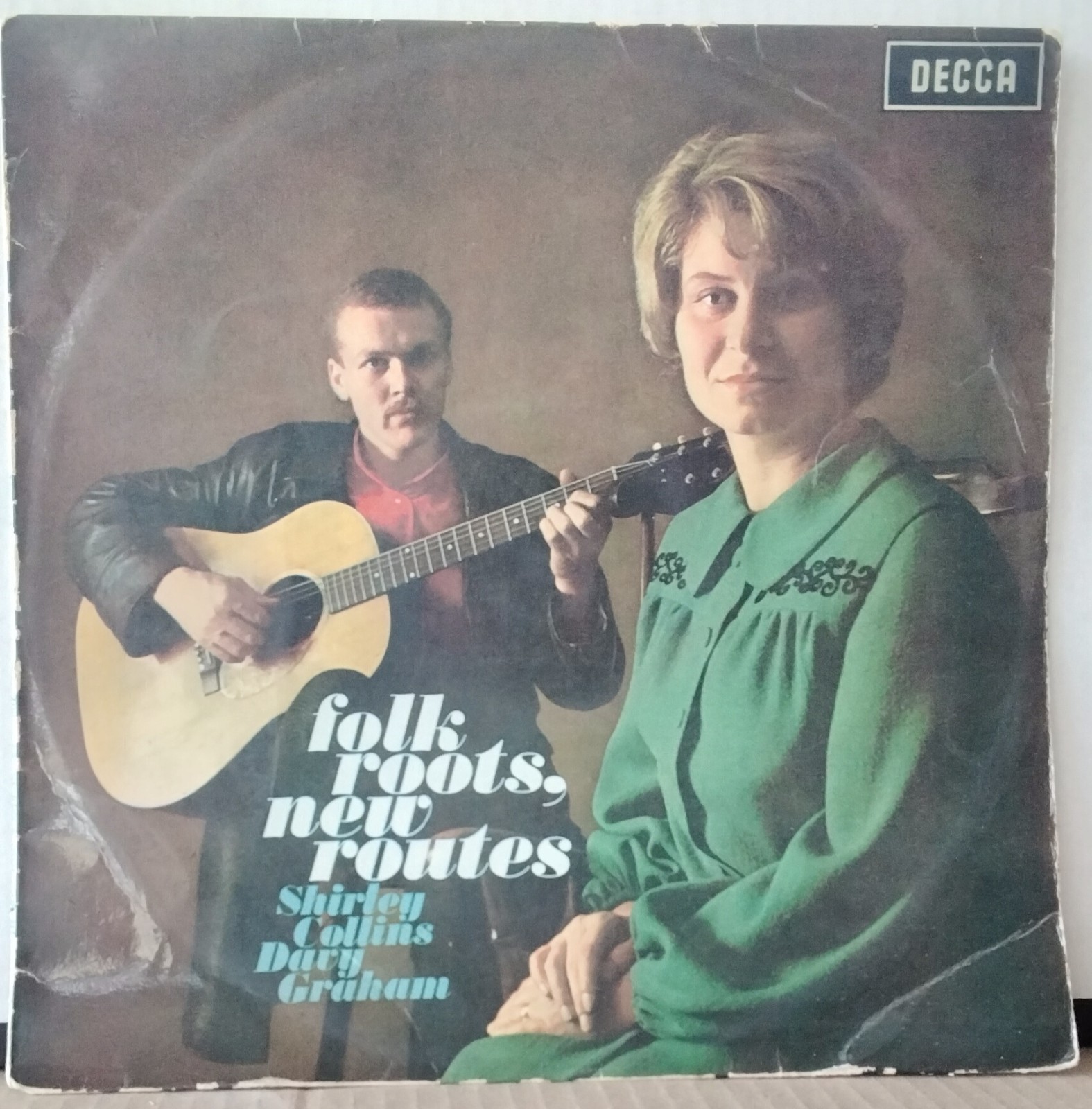 SHIRLEY COLLINS And DAVY GRAHAM - Folk Roots, New Routes DECCA LKA 4652 AUS LP