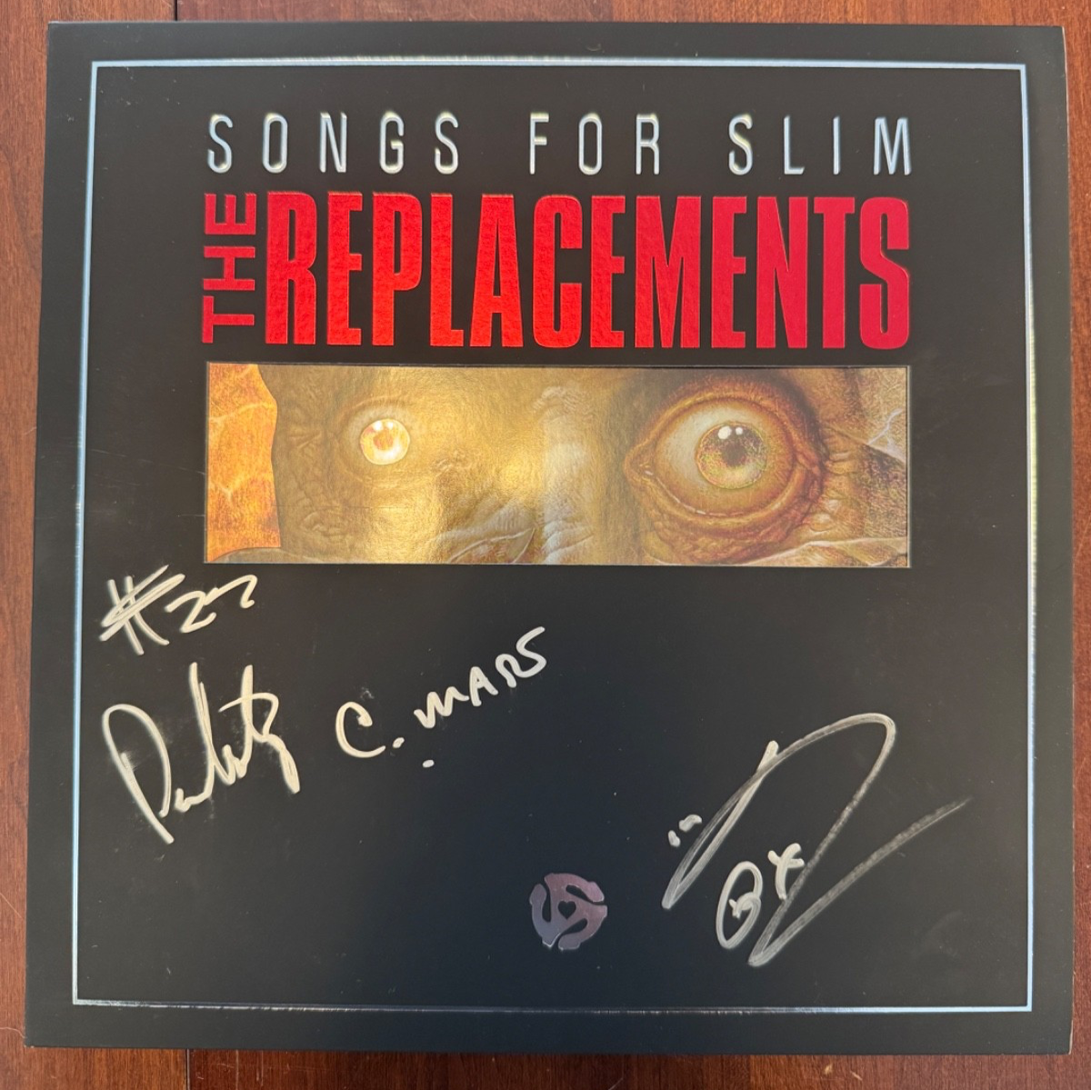 THE REPLACEMENTS SONGS FOR SLIM 10  vinyl  22 of 250 - signed - MINT   