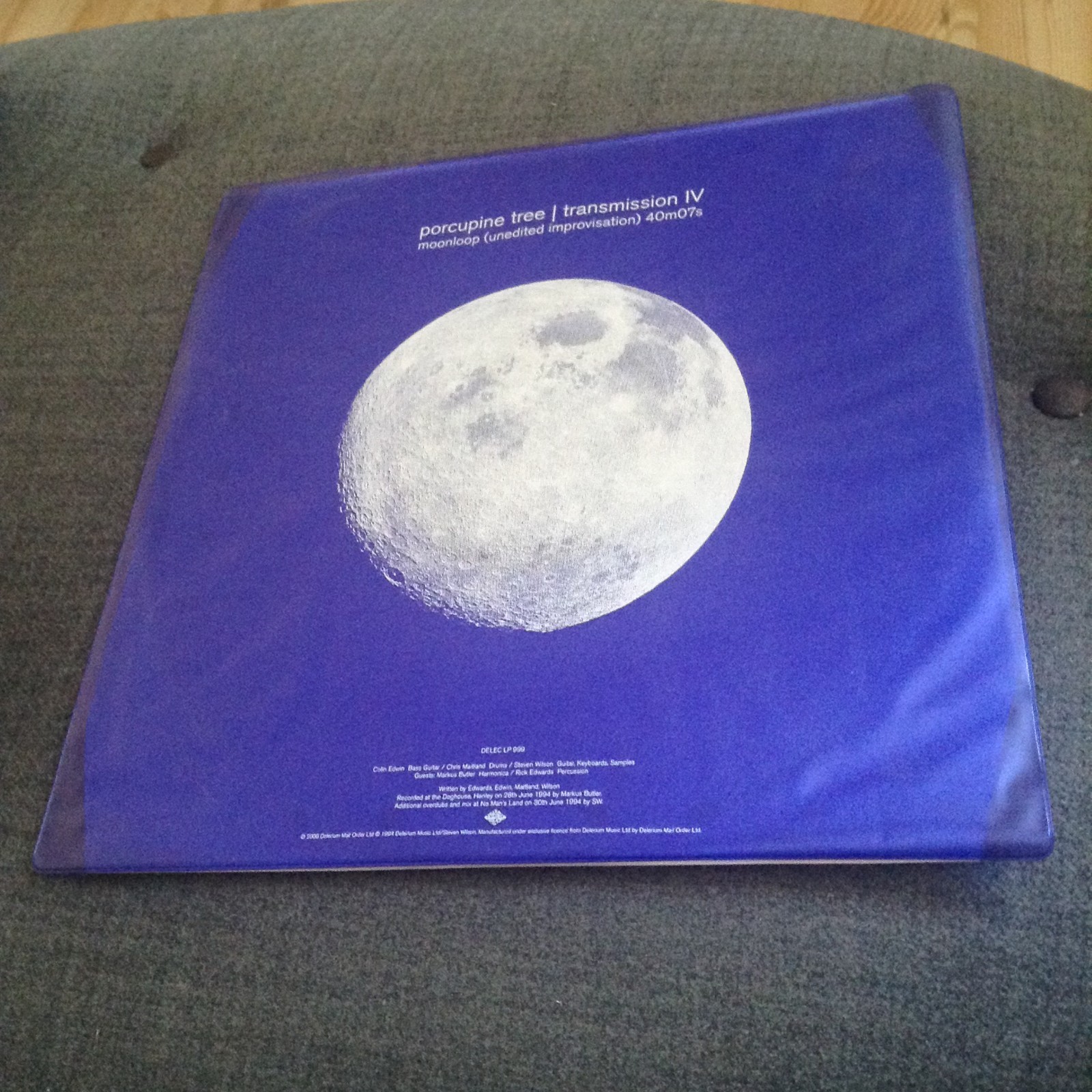 Porcupine Tree - Transmission IV LP  Rock/Prog/Electronic/Space  2006 BLACK