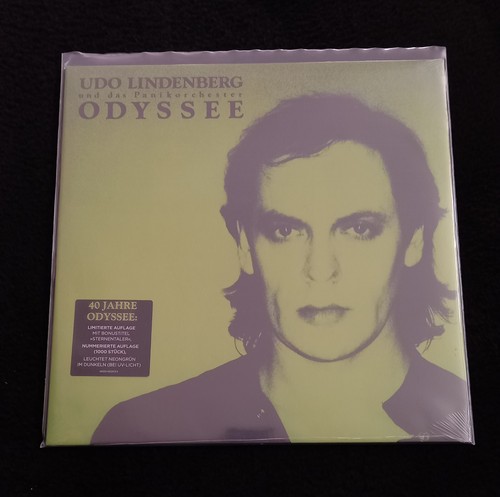 Udo Lindenberg-Odyssee Limitiert Nummeriert Glow In The Dark Vinyl OVP Sold Out
