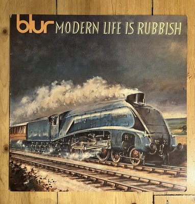 BLUR Modern Life Is Rubbish ORIGINAL UK 1993 1ST PRESSING VINYL LP FOODLP9 
