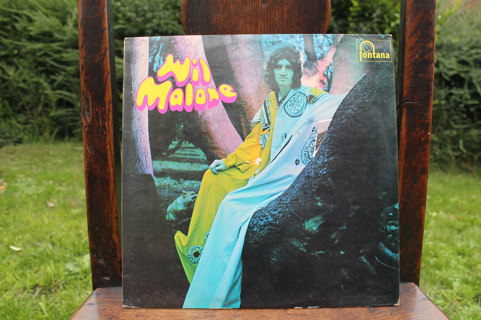 Wil Malone ULTRA-RARE original FONTANA 1970 vinyl LP, 1st pressing, psych album