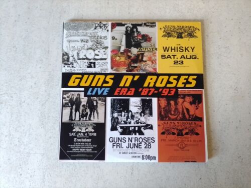 Guns nRoses Live ERA 8793 4 LP 1st 1999 USA Press EX