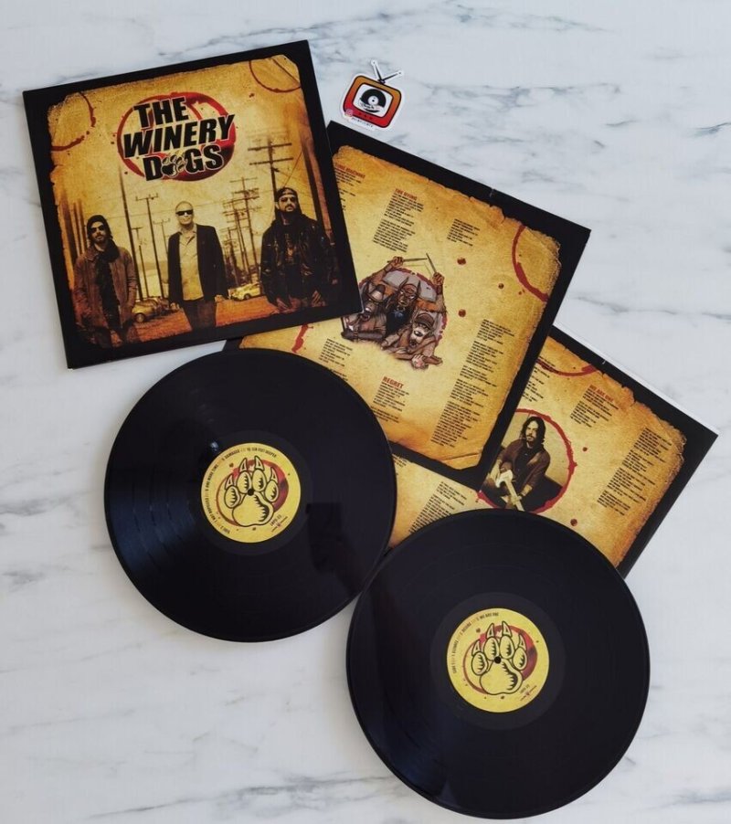 THE WINERY DOGS - same debut album US 2013 vinile vinyl 33 giri Lp Dream Theater