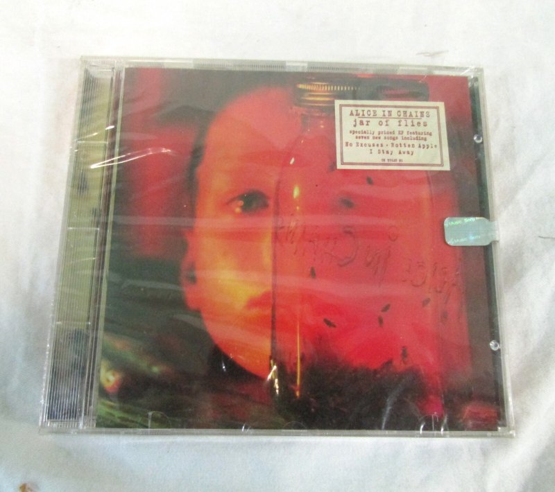 Alice In Chains Rare  Plastic Flies  In Spine Of  Jar Of Flies  EP, CD, Sealed