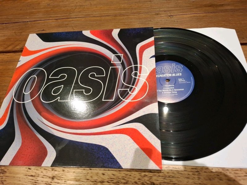 Oasis Precreaction Blues Vinyl Lp 