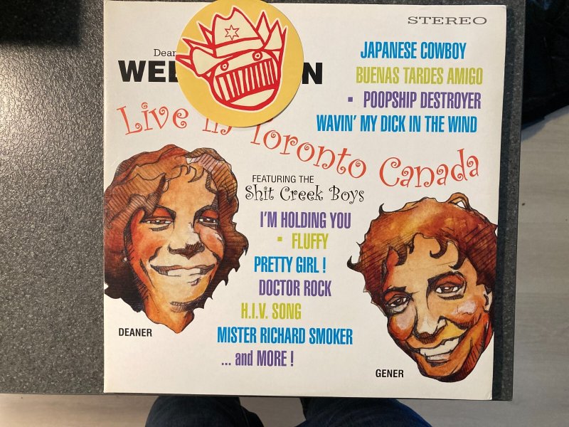 Ween Live in Toronto Canada LP W/Sticker Gatefold