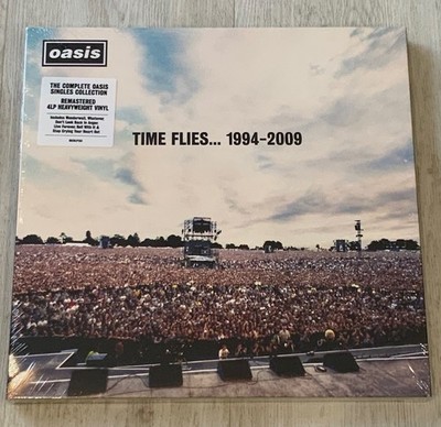 Oasis Time Flies..1994-2009 Heavy Weight Remastered 4 Vinyl LP  The Singles New