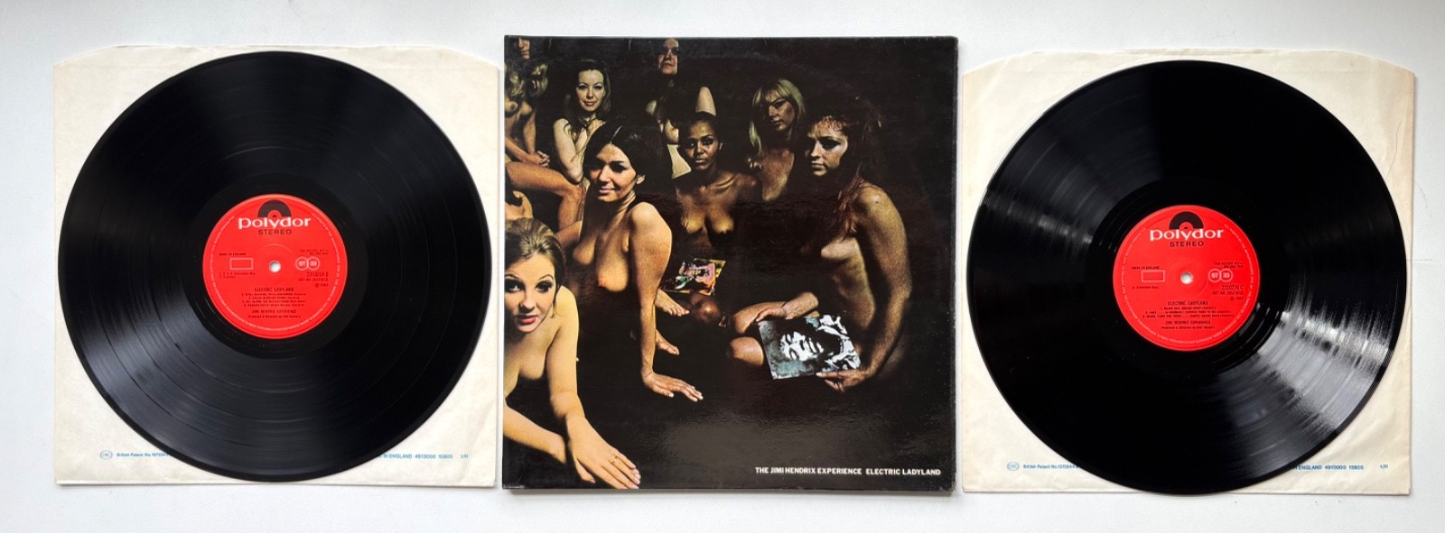  THE JIMI HENDRIX EXPERIENCE   ELECTRIC LADYLAND   1973 PRESS   VINYL RECORD LP 