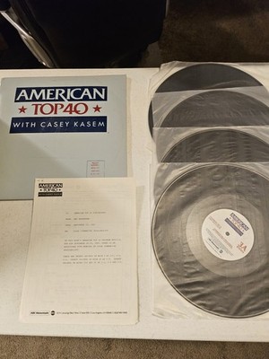 Casey Kasem 1985 American Top 40 Vinyl Record Program