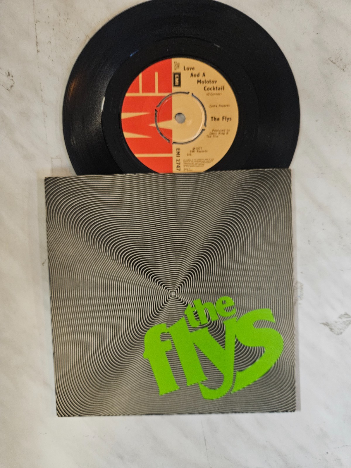 The Flys     Love And A Molotov Cocktail - 7  Vinyl Single