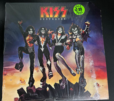 KISS Destroyer  Ultra Rare Promo  1976 Bogart Casablanca Records NM Shrink