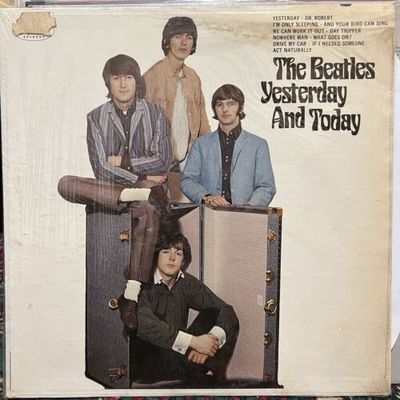 The Beatles Yesterday and Today 2nd State Butcher Cover Mono Partial shrink 