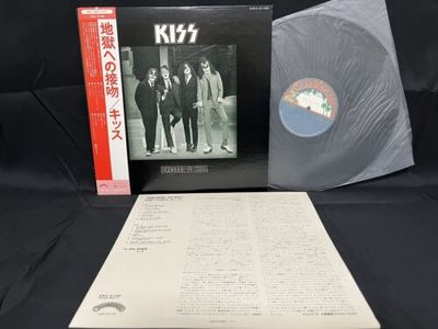 KISS DRESSED TO KILL CASABLANCA SWX 6188 VINYL JAPAN LP OBI  EX  EX