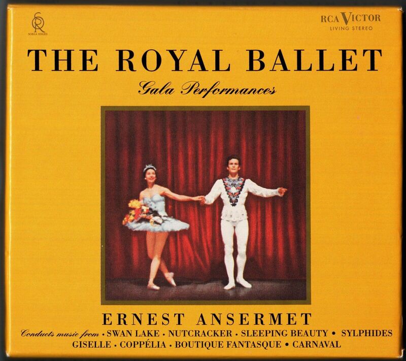 The Royal Ballet  Ansermet  24K Gold 2CD  Classic Compact Discs  LDSCD 6065  NM