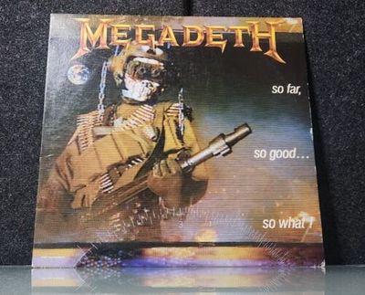 So Far, So Good...So What! [PA] [LP] by Megadeth (Vinyl, Dec-2008, Capitol...