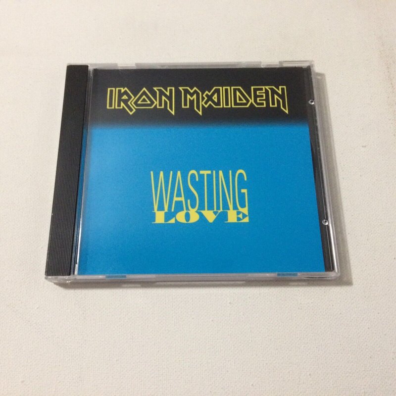 Iron Maiden Wasting Love PROMO CD ULTRA RARE Heavy Metal  92 Epic ESK 4640