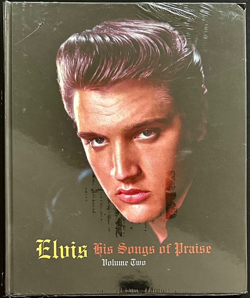 ELVIS PRESLEY His Songs Of Praise Volume Two SEALED Book   CD - Import 2017