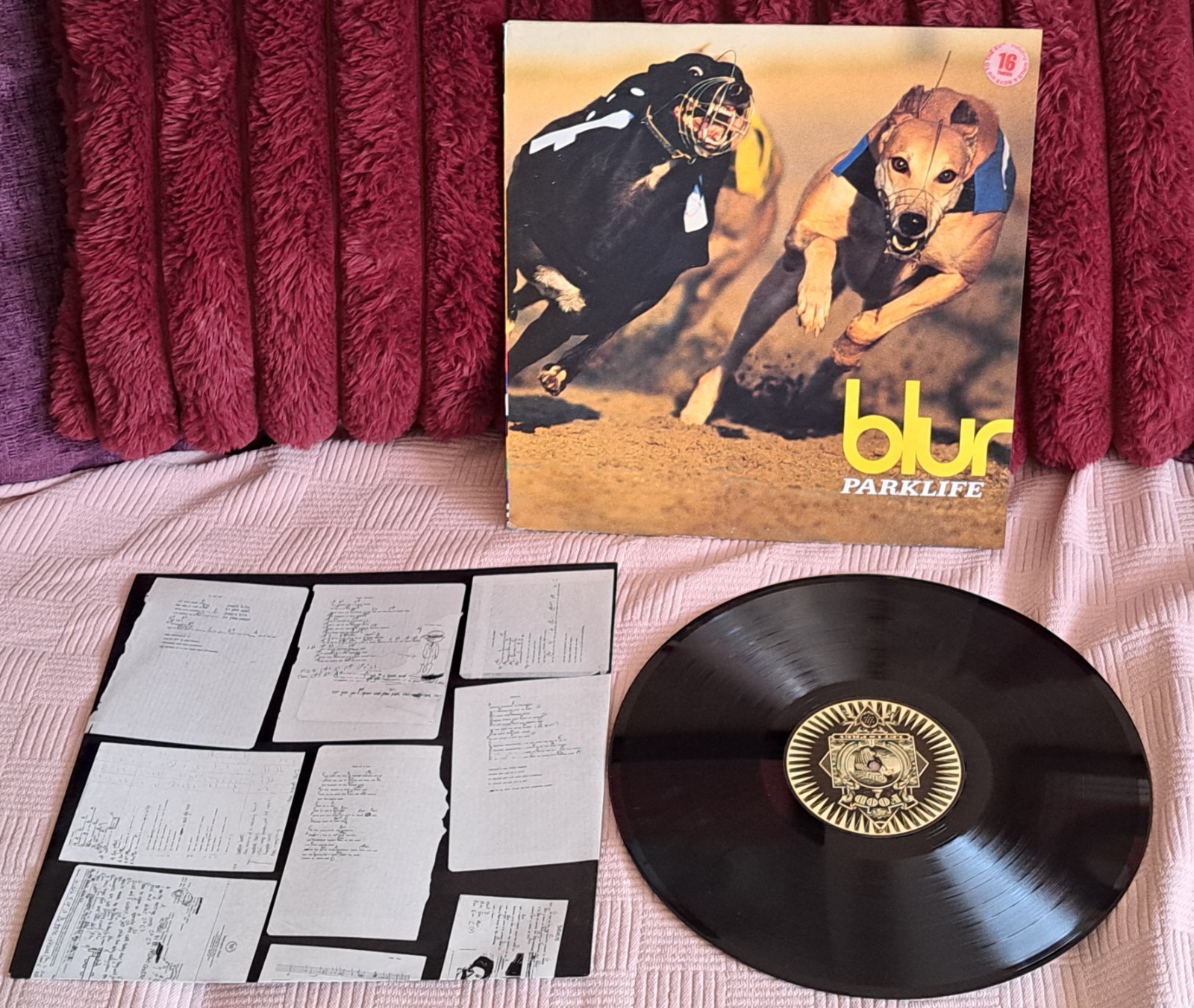BLUR PARKLIFE 1994  LP 1ST PRESSING