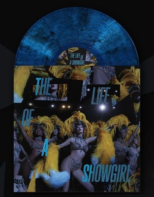 Taylor Swift : The Life of a Showgirl  Beach Blue Sparkle Vinyl  Pre-sale 