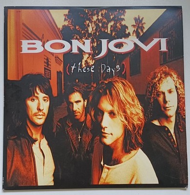 Bon Jovi  - These Days - Doppel LP Griechische Pressung - Vinyl