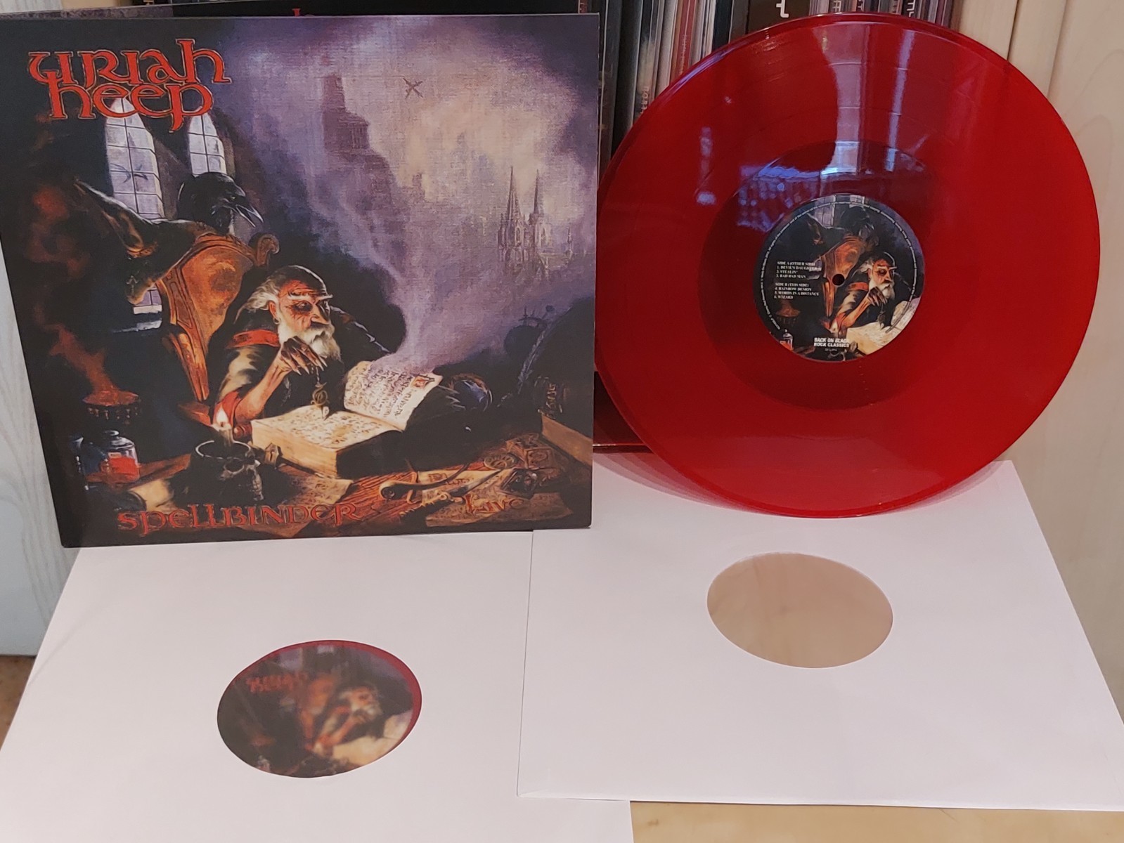URIAH HEEP   Spellbinder   Live Juni 1994 Music Hall K  ln   2LP red Vinyl mint-