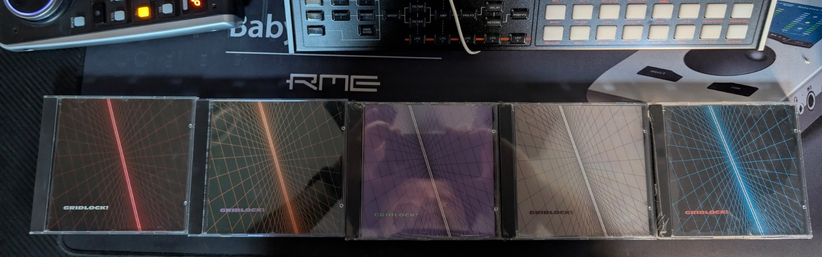 Various     Gridlock  CD-1,2,3,4,5 - Razormaid 3,4,5,Sealed 1,2 NM