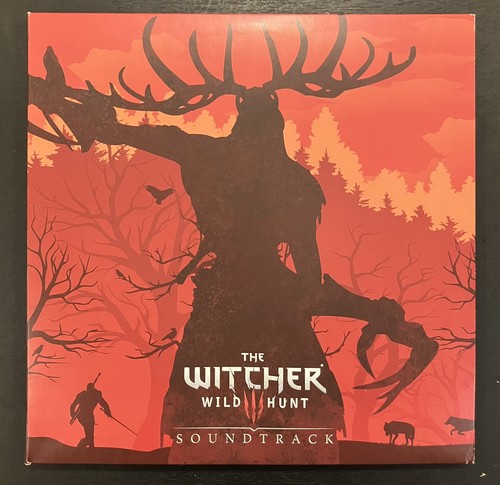 The Witcher Wild Hunt Soundtrack 4LP red vinyl