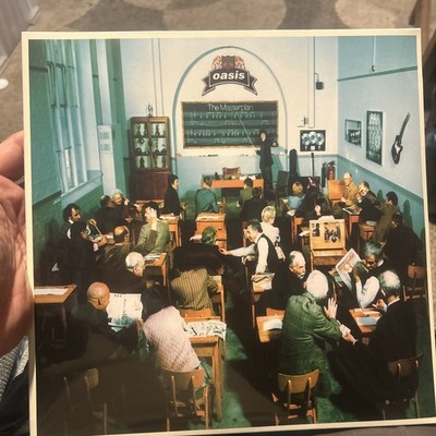 Oasis the Masterplan 25th Anniversary Green Black Marble Vinyl LP Mint/ Sealed