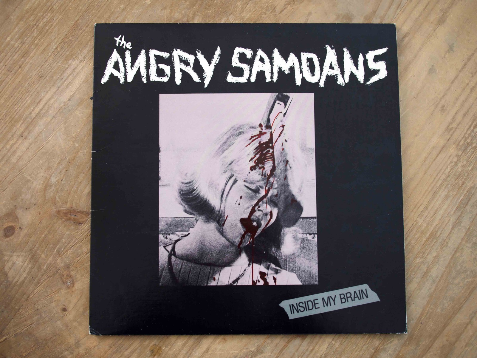 The Angry Samoans - Inside My Brain  12  US Vinyl EP - Black Flag, Circle Jerks