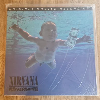 Nirvana LP Nevermind USA MFSL 1st Press MINT FACTORY SEALED LOW NUMBER 1 258