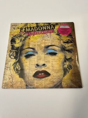 Madonna Celebration 4LP Vinyl Record Album NEW SEALED with Hype Sticker RARE
