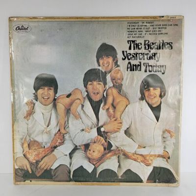 Beatles Butcher Cover Yesterday and Today 1966 Capitol LP Vinyl Record