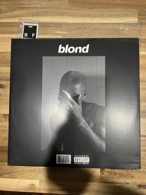 Frank Ocean Lot   Blond Black Friday Vinyl  Endless Vinyl  Singles  Poster  Etc