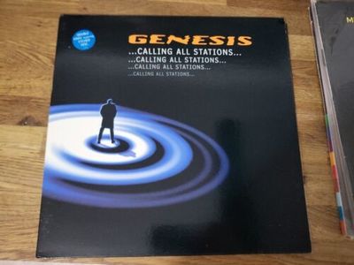 Genesis ORIGINAL RARE VINYL 2x LP Calling All Stations 1997 First Pressing