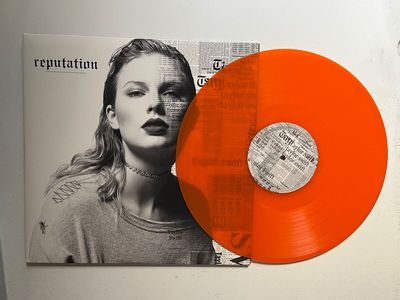Taylor Swift     Reputation  2LP  Limited Edition Orange Translucent Vinyl