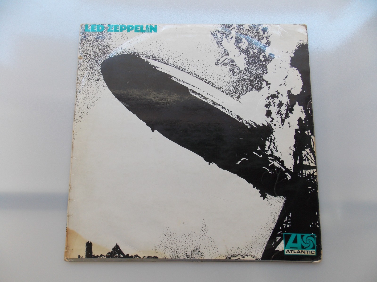 Led Zeppelin 1st press LP turquoise superhype uncorrected matrix
