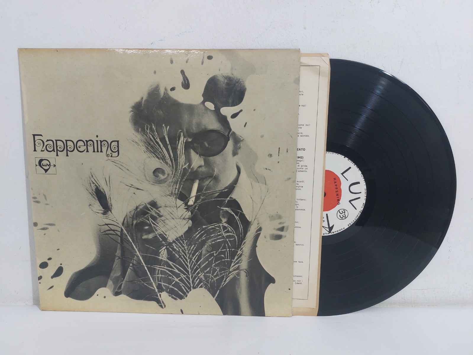 04349 LP 33 giri - Guido Bolzoni - Happening - LUV