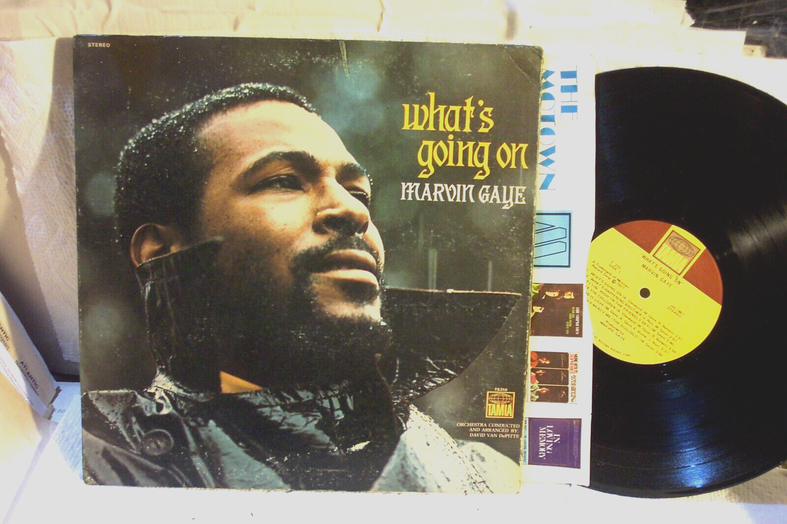 MARVIN GAYE LP  What s Going On  ORIGINAL 1971 TAMLA  Gatefold w Sleeve   EX/NM-
