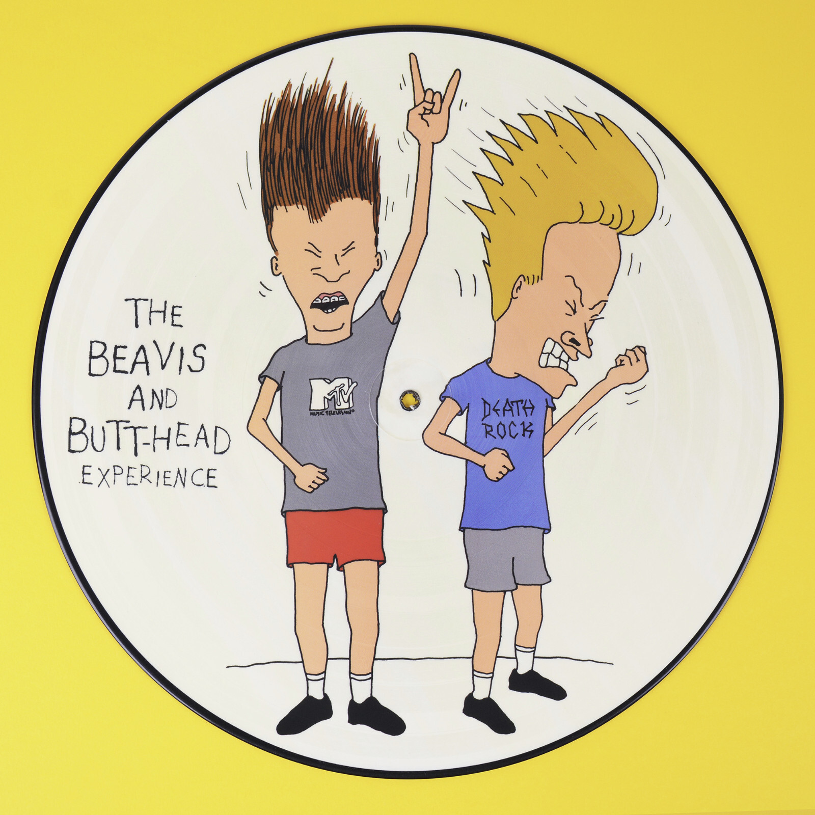 The Beavis And Butt-Head Experience LP UK 1993 Vinyl Picture Disc Rare Nirvana