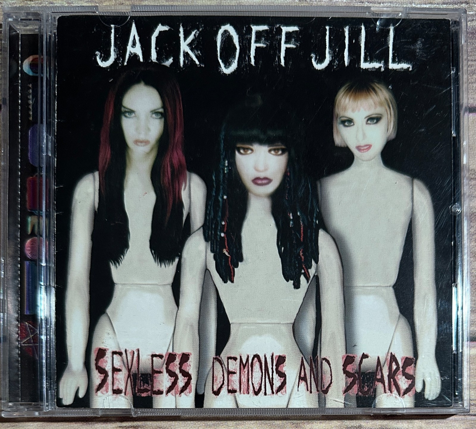 Jack Off Jill / SEXLESS DEMONS AND SCARS  Risk FOF4103-2  - 1998 US CD