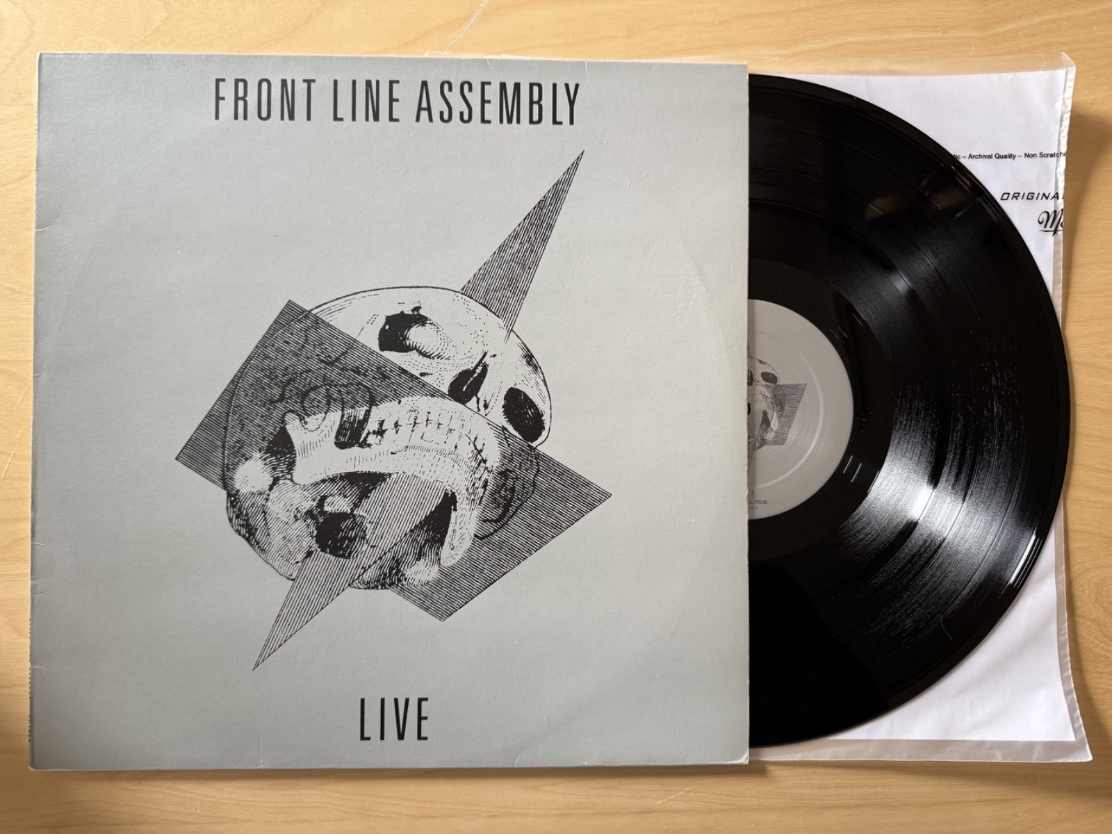 Front Line Assembly - Live - Vinyl Third Mind Records TML 47 Limited Industrial