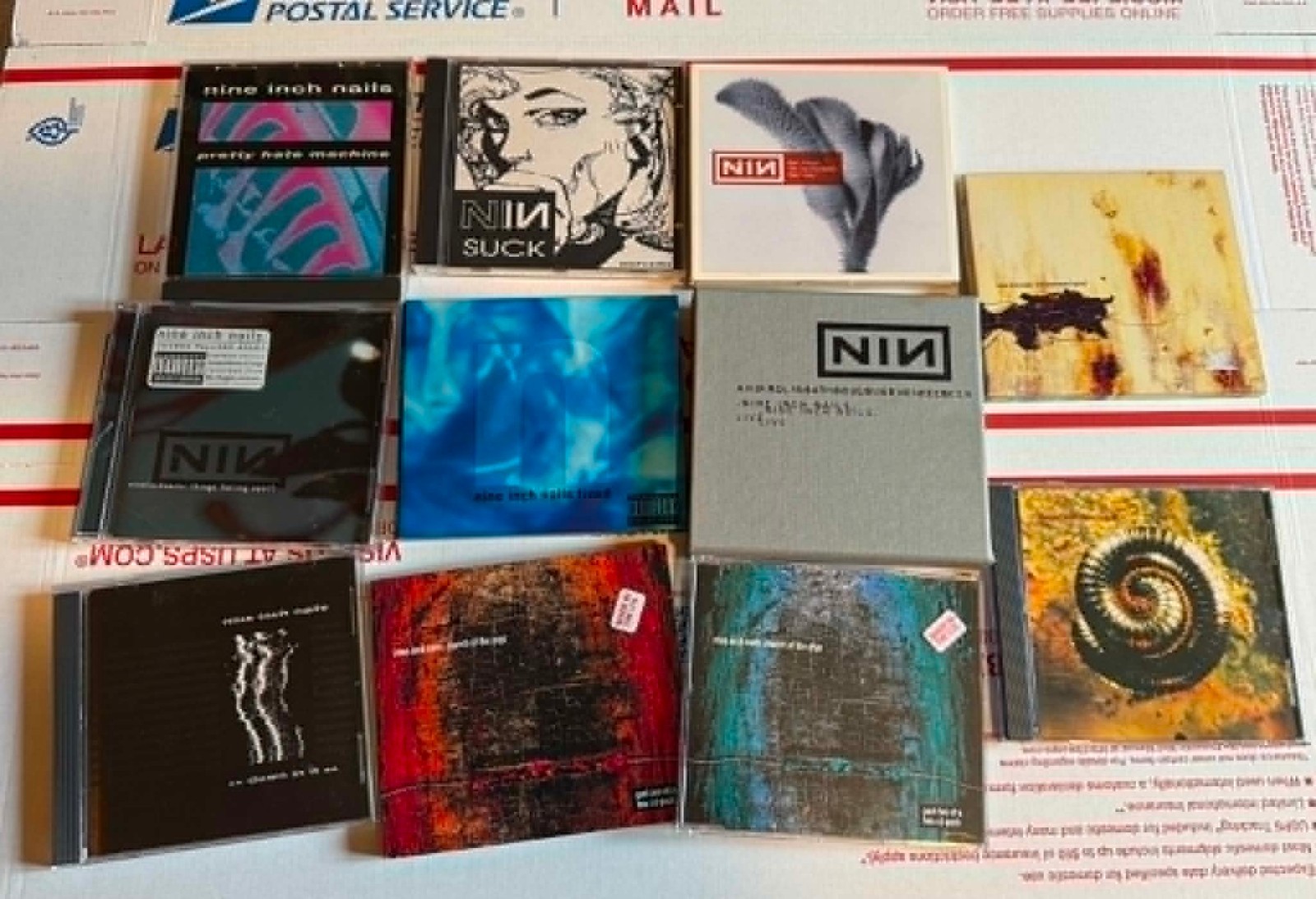 NIN Nine Inch Nails 23 CD Suck The Fragile Hurt disturbed Blue Lies Year Zero   