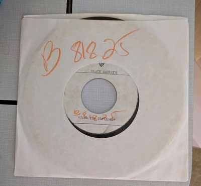 3 Black Sabbath 7  Metal Acetate Jack The Stripper War Pig Electric Funeral