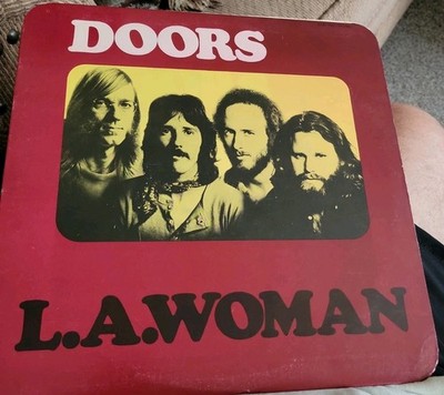 THE DOORS L.A. Woman LP 1968 Pitman 1st pressing EX vinyl original die-cut