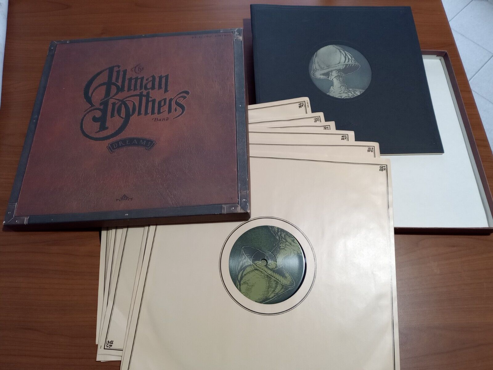 THE ALLMAN BROTERS BAND - DREAMS - BOX 6 LP   BOOKLET MINT -