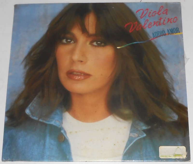 VIOLA VALENTINO ADDIO AMOR LP 1988 SIGILLATO   SEALED